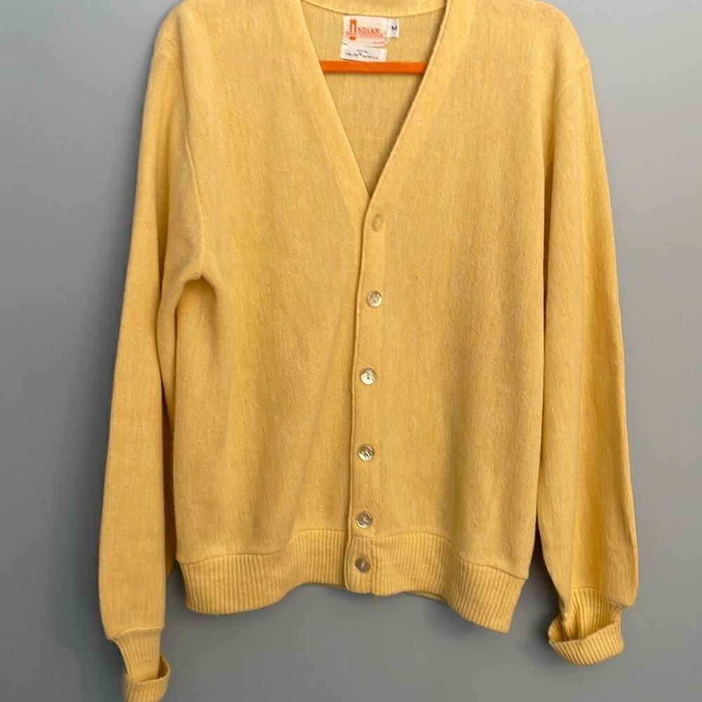 Indian Brand Sportswear Grandpa Cardigan Medium - Picture 3 of 6